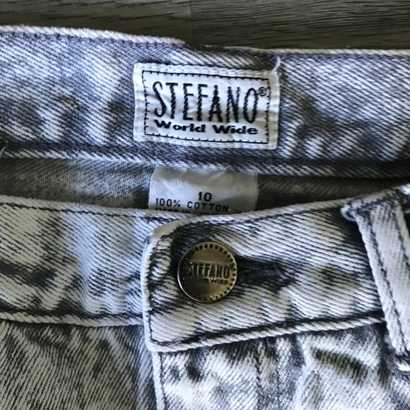 Vintage acid wash skirt - Picture 2 of 2